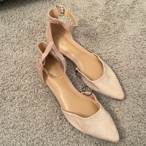 Express Pink Flats NWT